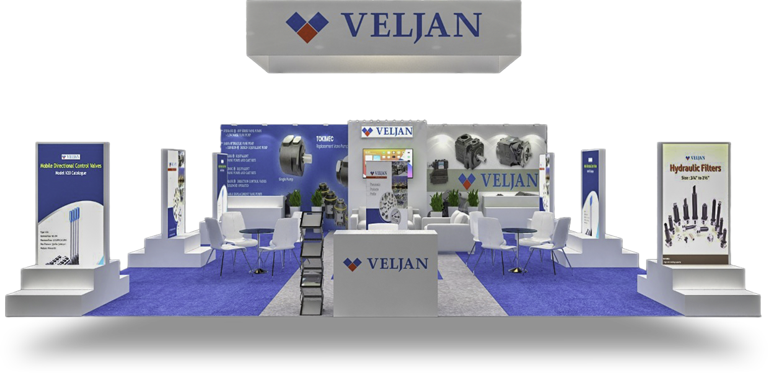 VELJAN ConExpo Booth