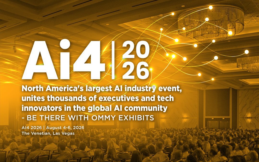 Ai4 2026: Amplify Your AI Brilliance with Ommy Exhibits’ Custom Booths