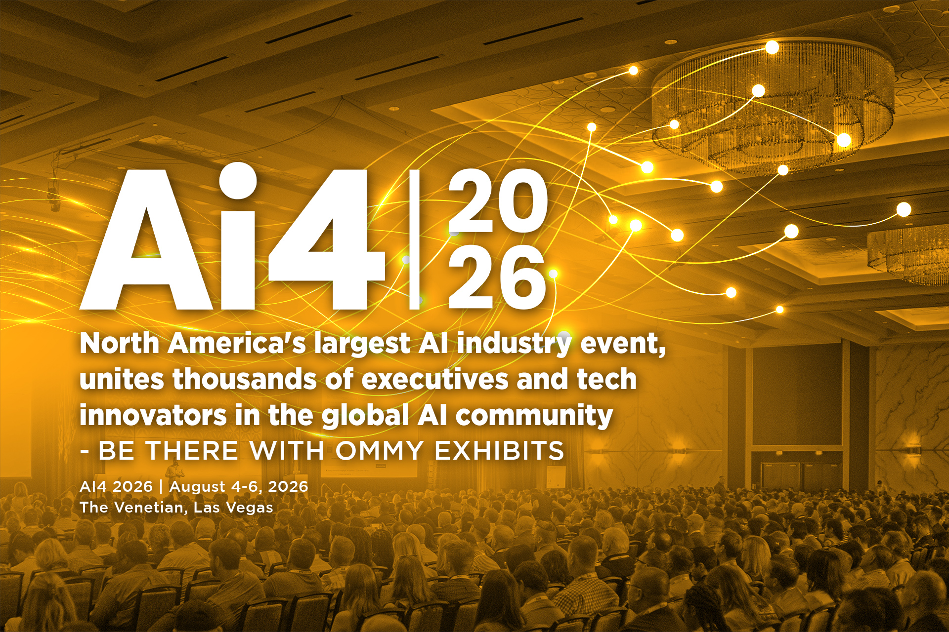 Ai4 is North America’s largest artificial intelligence industry event.