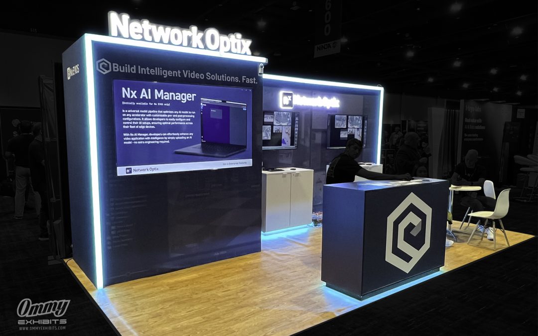 Innovative Ai4 Booth Design for NetworkOptix