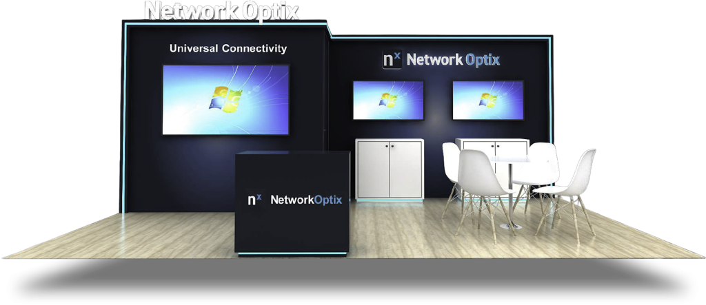 Network Optix Ai4 Booth Design