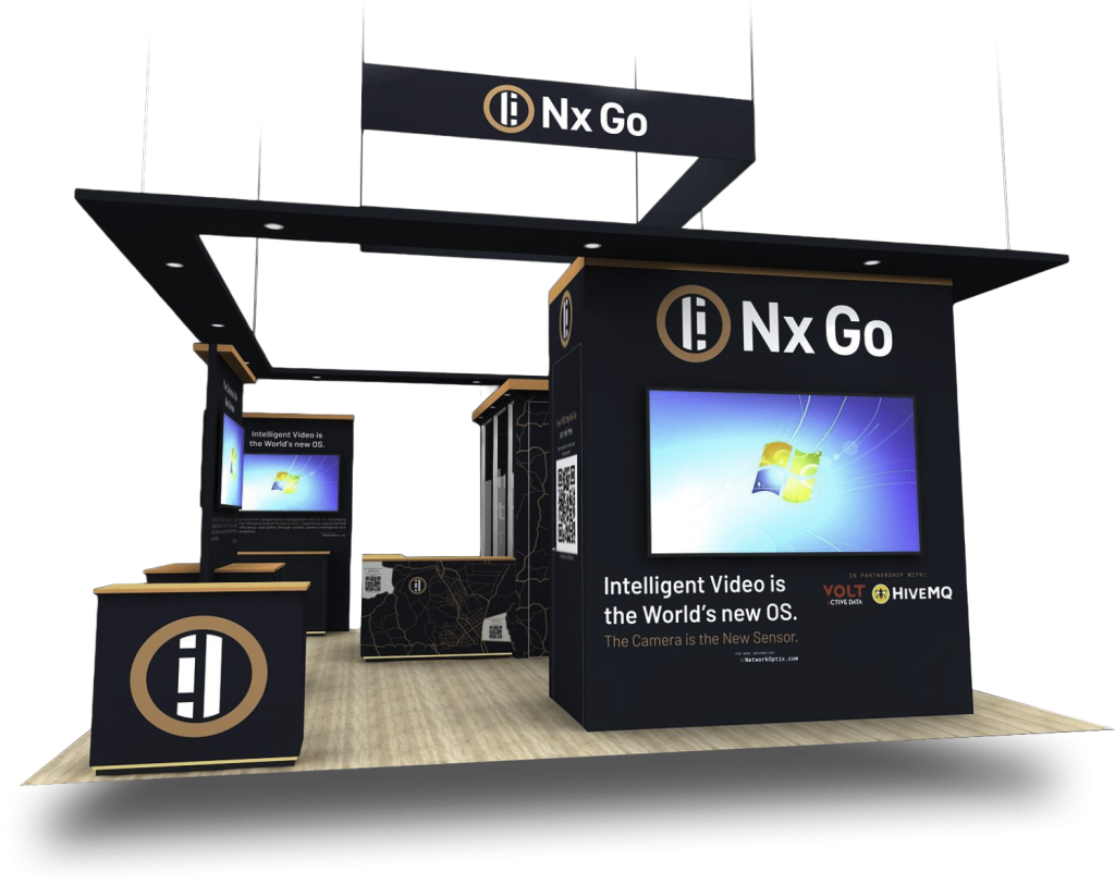 Network Optix ITS World Congress booth design
