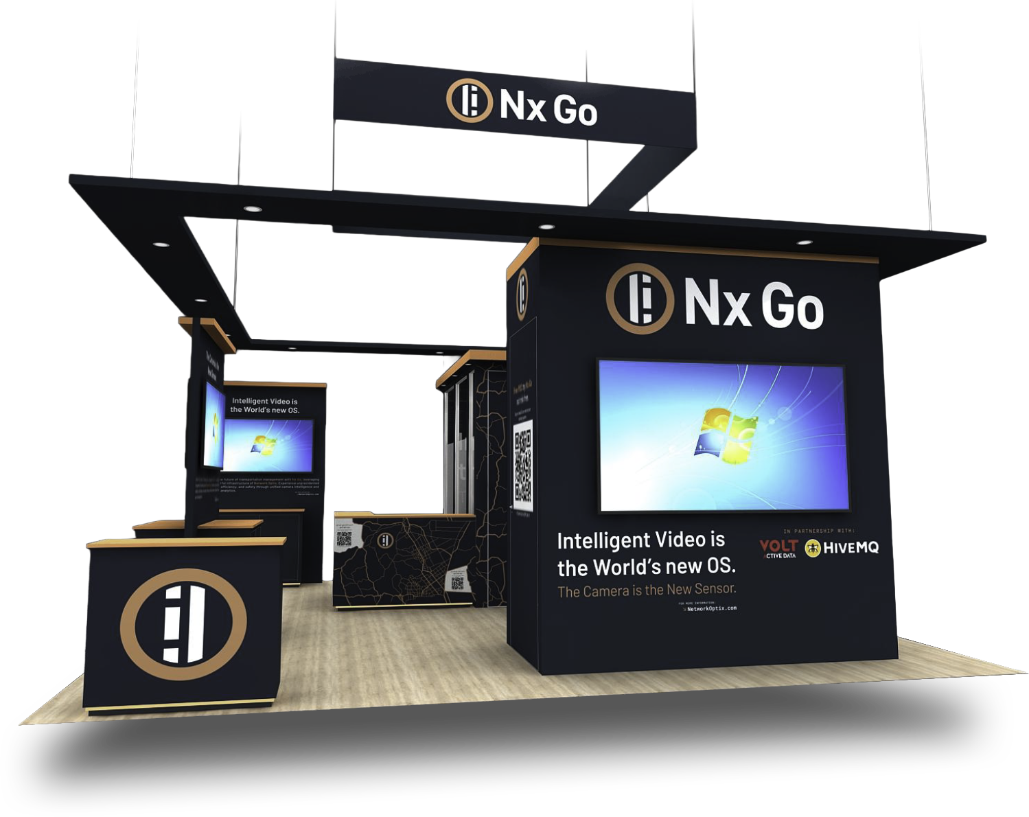 Tedial 20x20 NAB booth render