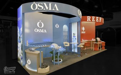 Building a Stunning Custom Booth for OSMA and REEF at ASD Marketweek