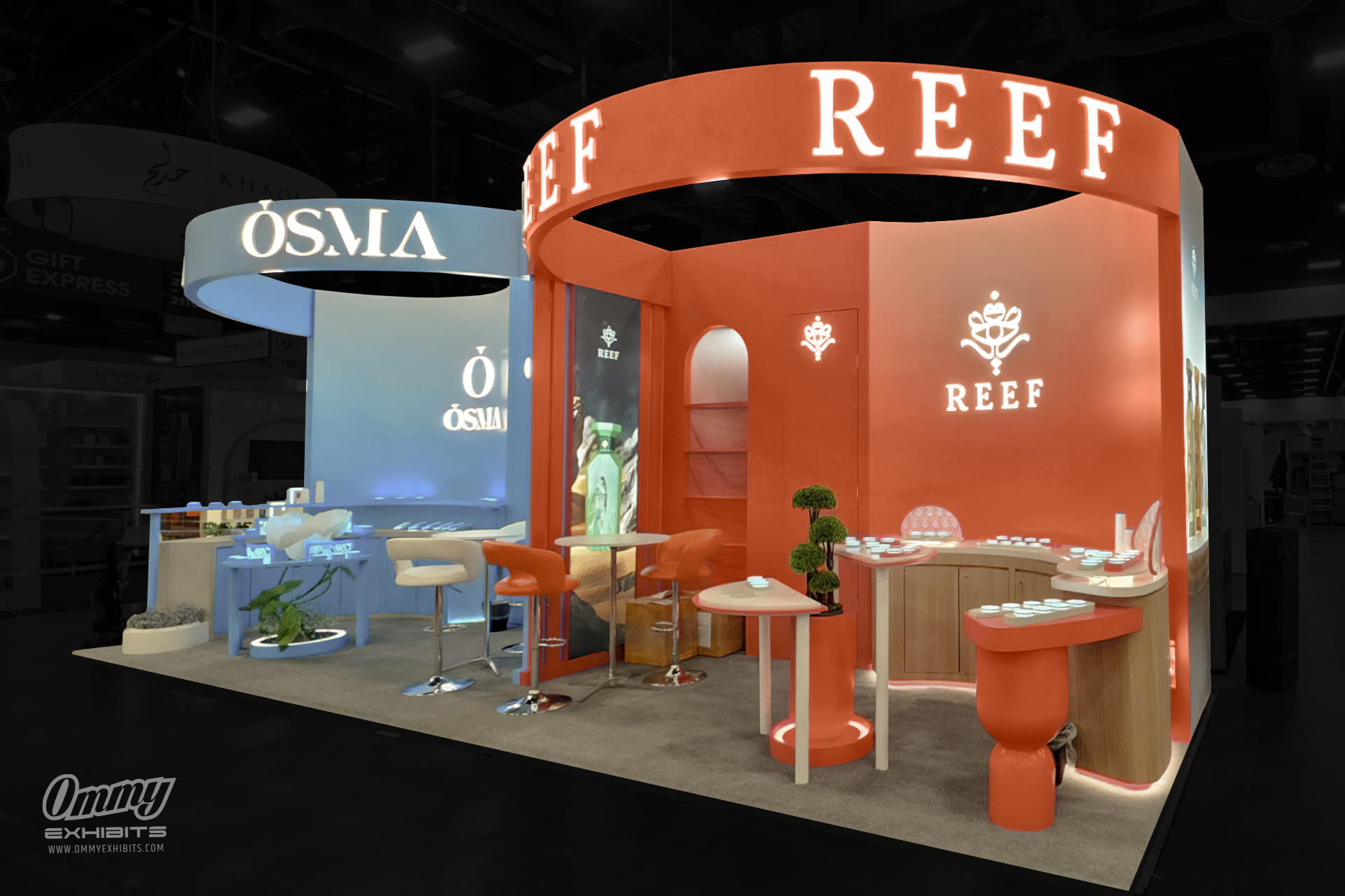 REEF 10x30 ASD Marketweek Booth Design