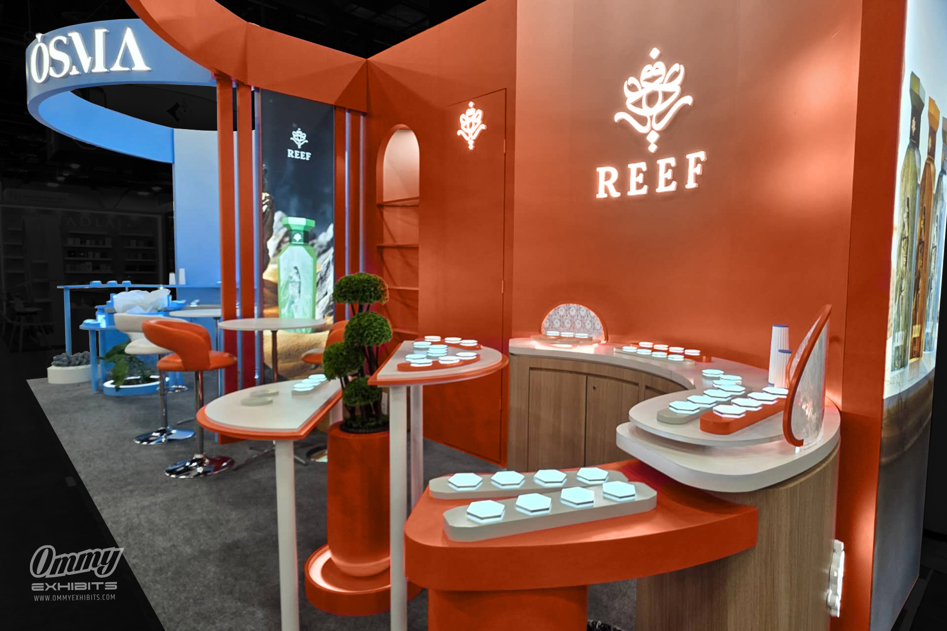 REEF 10x30 ASD Marketweek Booth Design