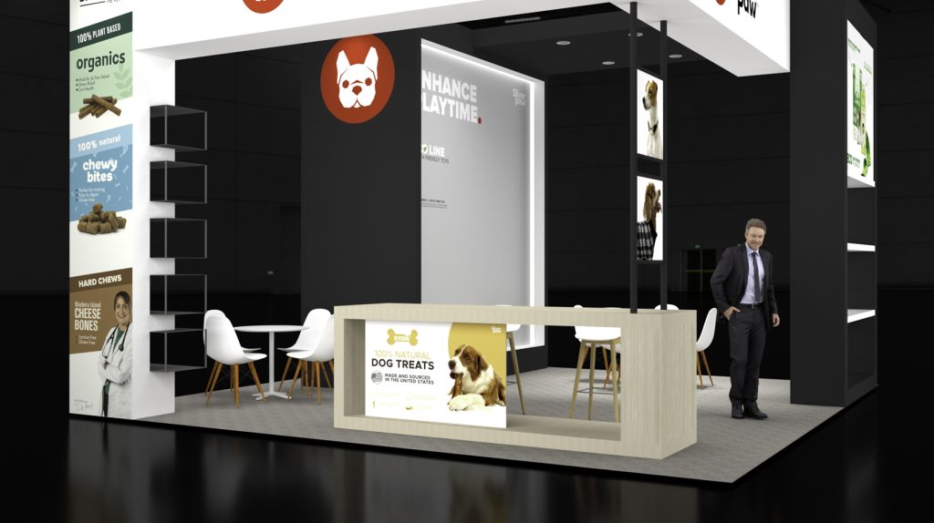 Silver Paw SuperZoo booth design