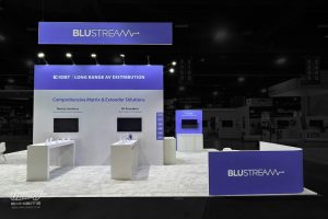 BluStream 30x40 CEDIA EXPO booth