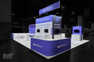 BluStream 30x40 CEDIA EXPO booth