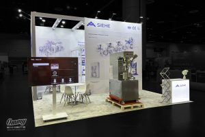 SiEHE 20x20 CAMX Booth Design