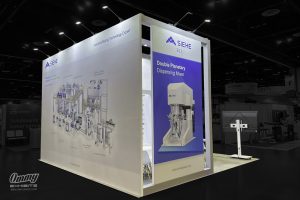SiEHE 20x20 CAMX Booth Design