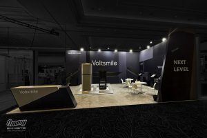 Voltsmile 20x30 RE+ booth design