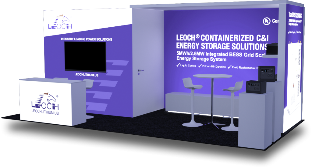 Leoch Battery RE+ Booth Design