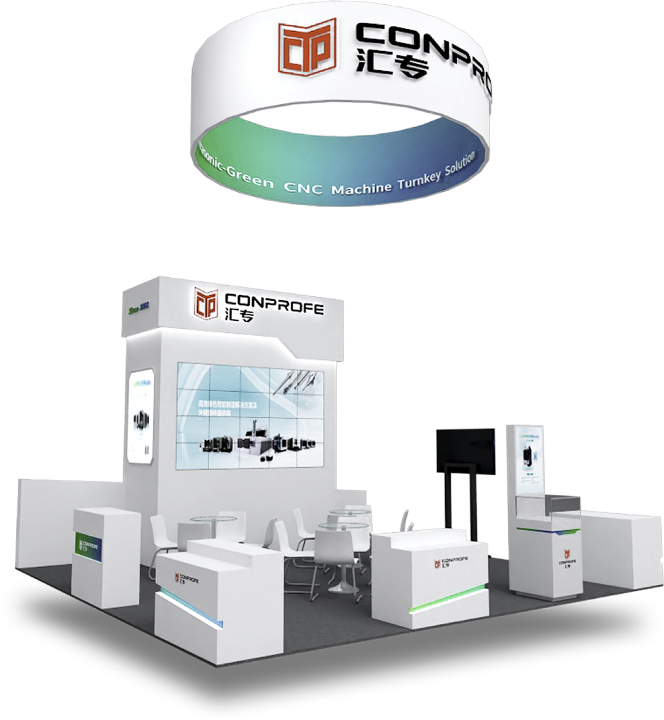 Conprofe Tech 20x20 Semicon West booth design