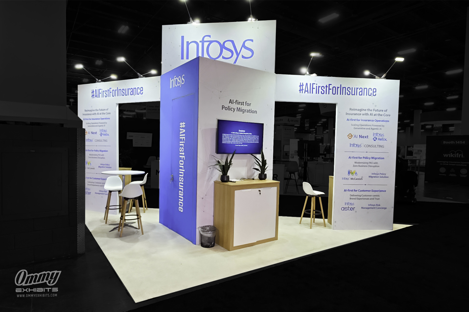Infosys 20x20 ITC Vegas Booth Design