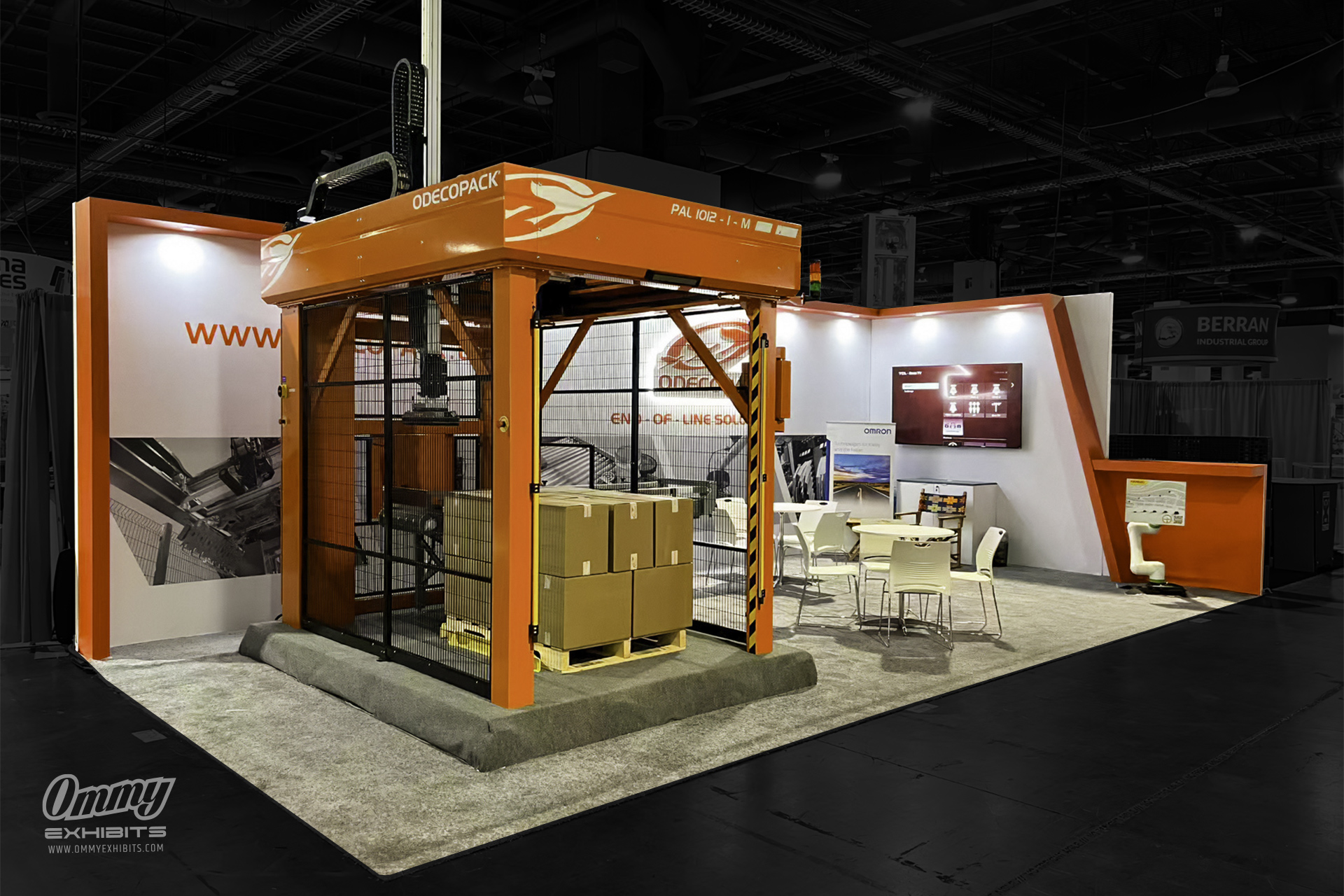 OdecoPack 15x30 PackExpo Booth