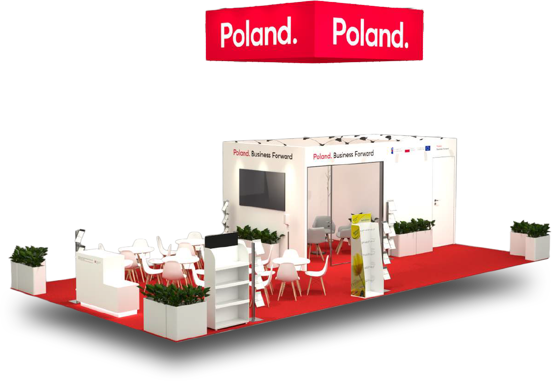 Polish Investment and Trade Agency Booth Design