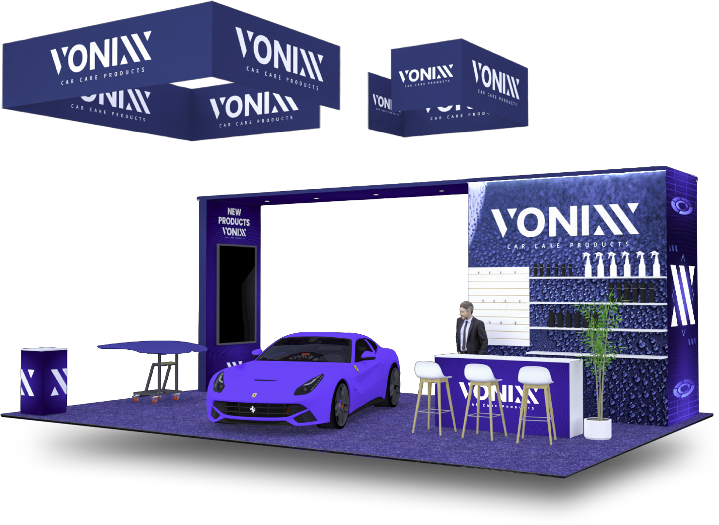 VONIXX SEMA 2025 Booth Design