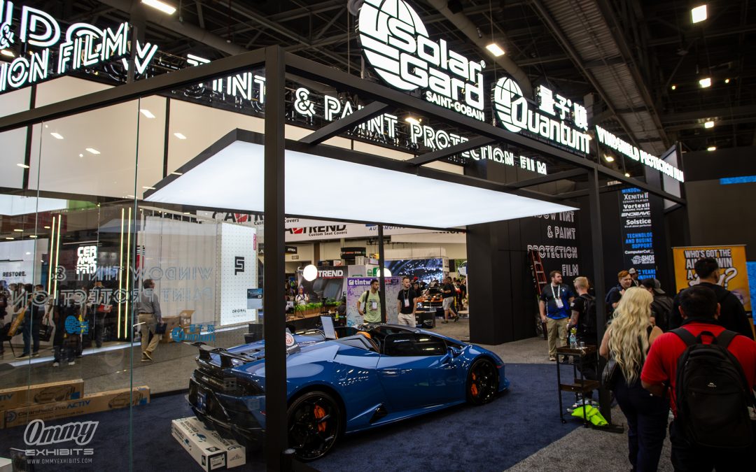 SEMA Booth Success: Solar Gard’s Modern Exhibit Design
