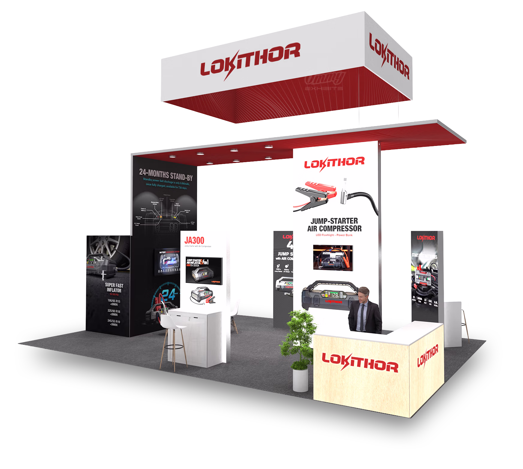 20x30 Trade Show Booth Rentals Las Vegas