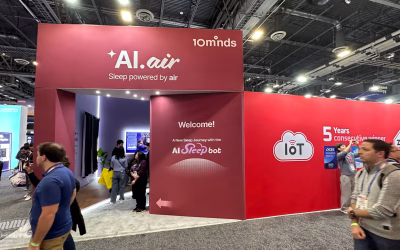 Creating a Better Night’s Sleep: A Look Inside the 10Minds CES Booth