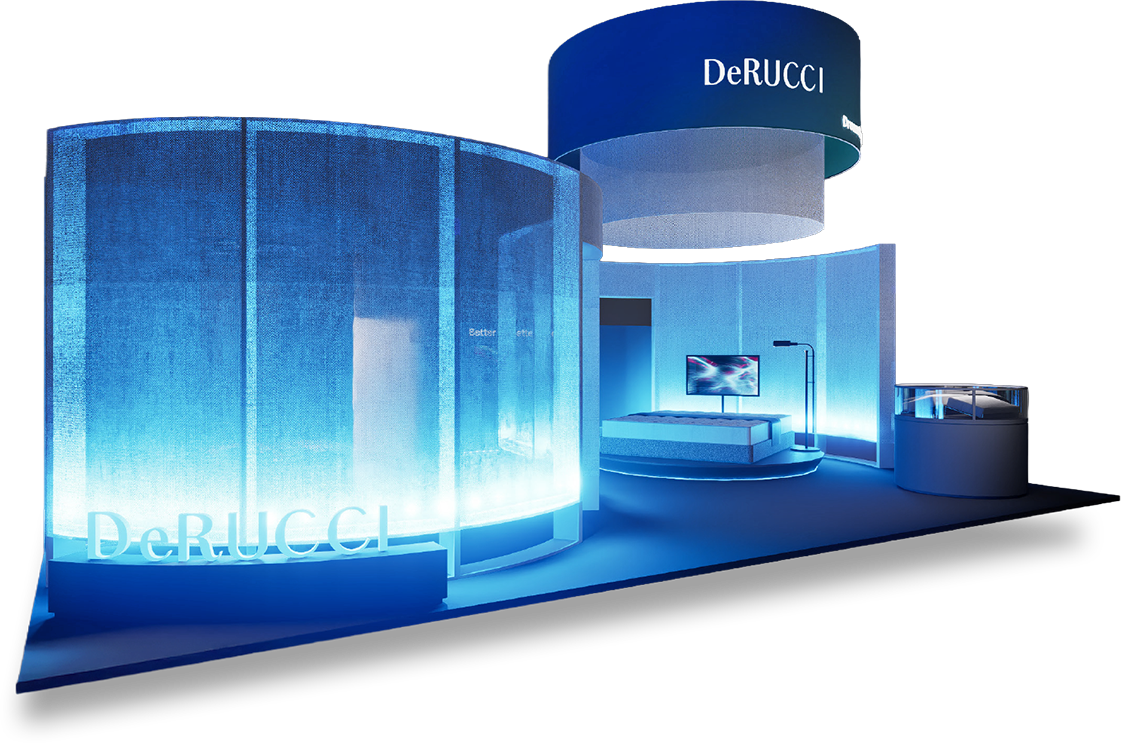 DeRUCCI CES 2026 booth design