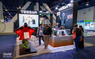 Powering Up CES 2026: Modern Trade Show Booth for Tessan