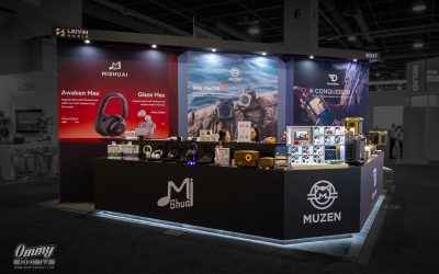 Modern Audio Innovation: Leiyin’s Sleek 20×20 Booth at CES 2026