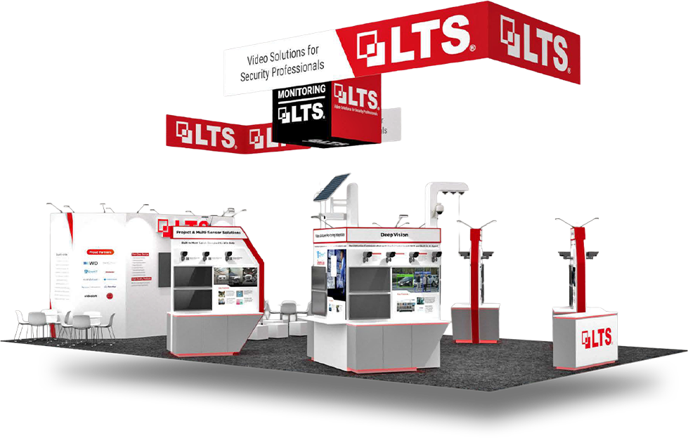 LTS Security design for ISC West 2026 in Las Vegas.