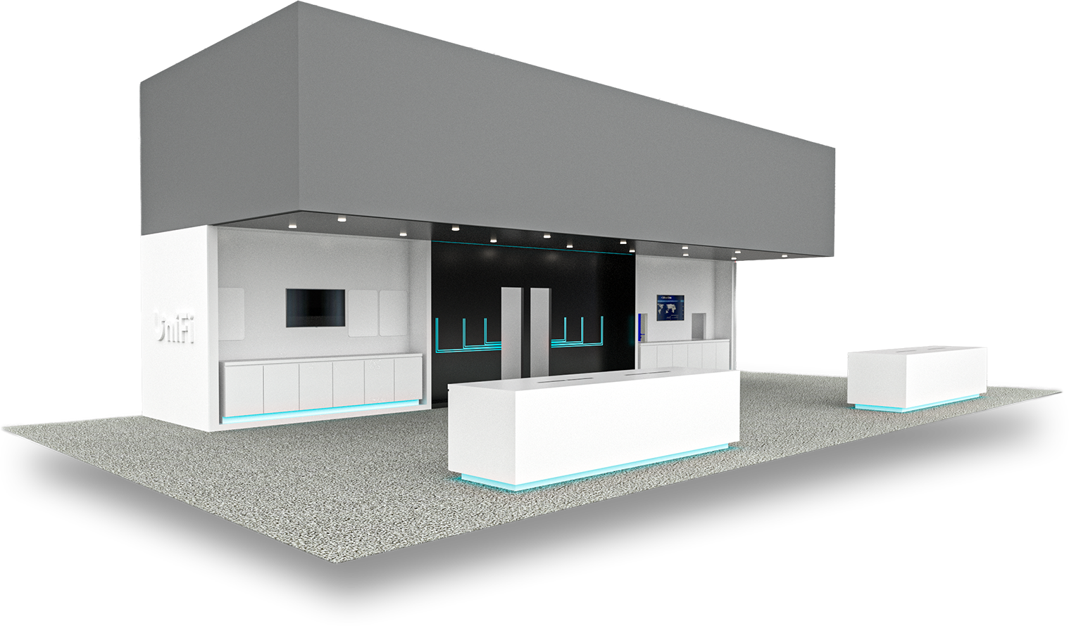 UniFi 60x30 booth design