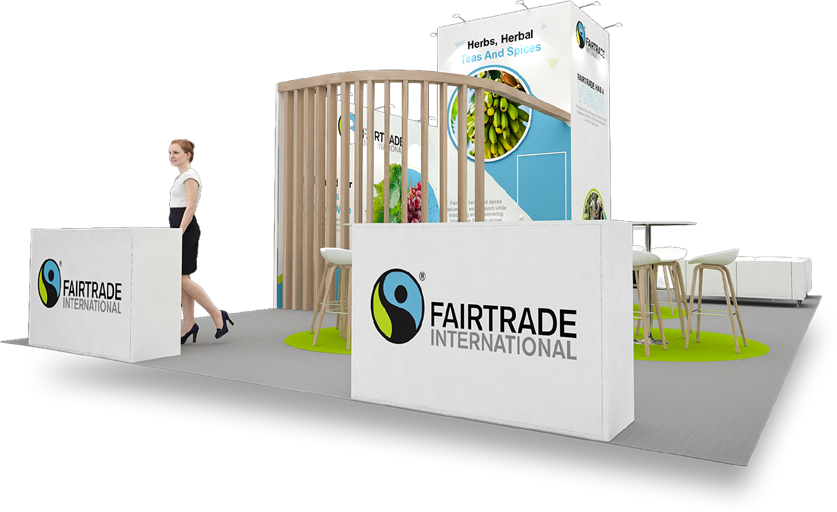 Fairtrade International - World of Coffee 2026 booth