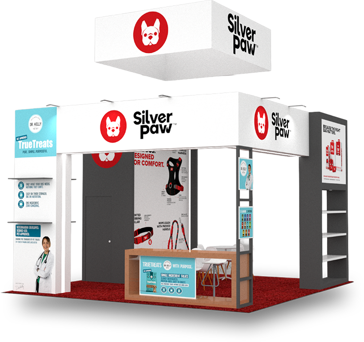 Silver Paw 20x20 InterZoo 2026 Render