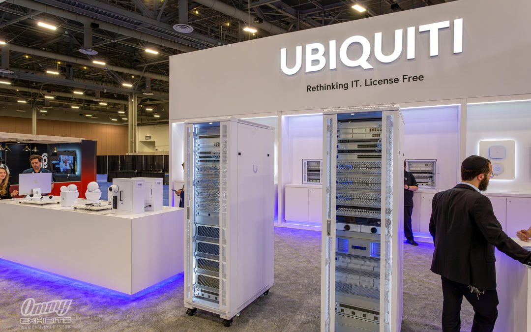 Sleek & Clean: Ubiquiti’s IT Exhibit Design