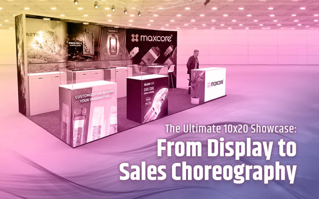 The Ultimate 10×20 Showcase: From Display to Sales Choreography
