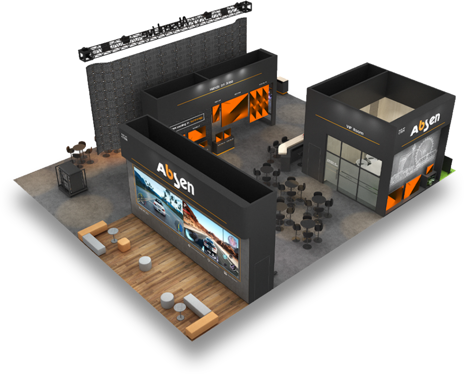 Absen 50x60 InfoComm 2026 Exhibit
