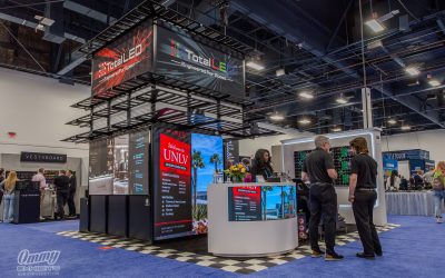 Innovative LED Trade Show Booth Build for K-WAV