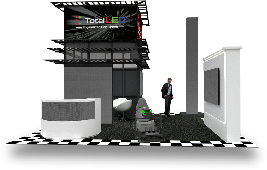 K-WAV 20x20 InfoComm 2026 Booth Render