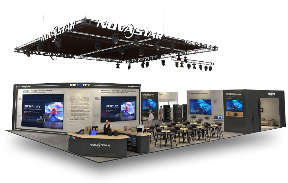 Novastar 50x70 InfoComm 2026 Booth Render