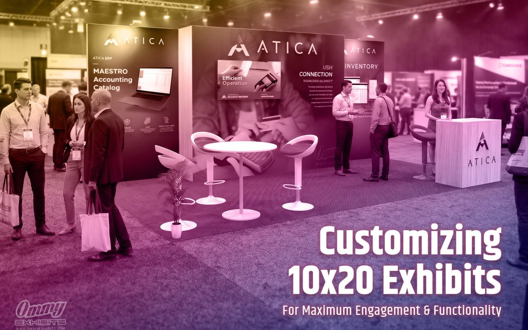 Elevate Your Brand with a Custom 10×20 Trade Show Exhibit