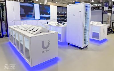 UniFi Custom Retail Showcase Display Build